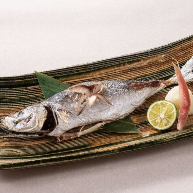 真鯵の塩焼き