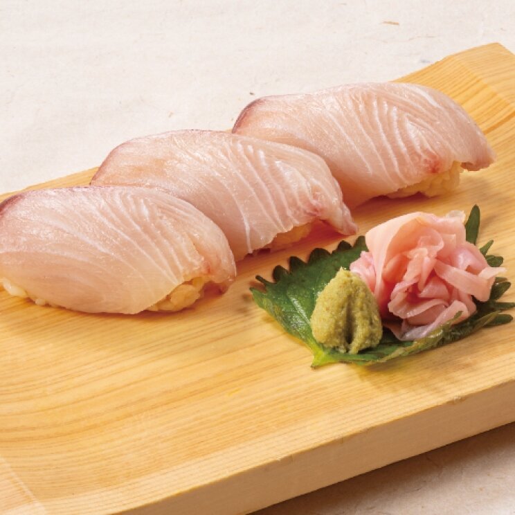 鰤の赤しゃり握り(3貫)