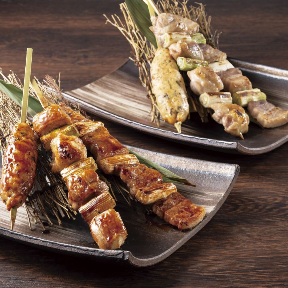 串焼き三種盛合せ(塩/たれ)