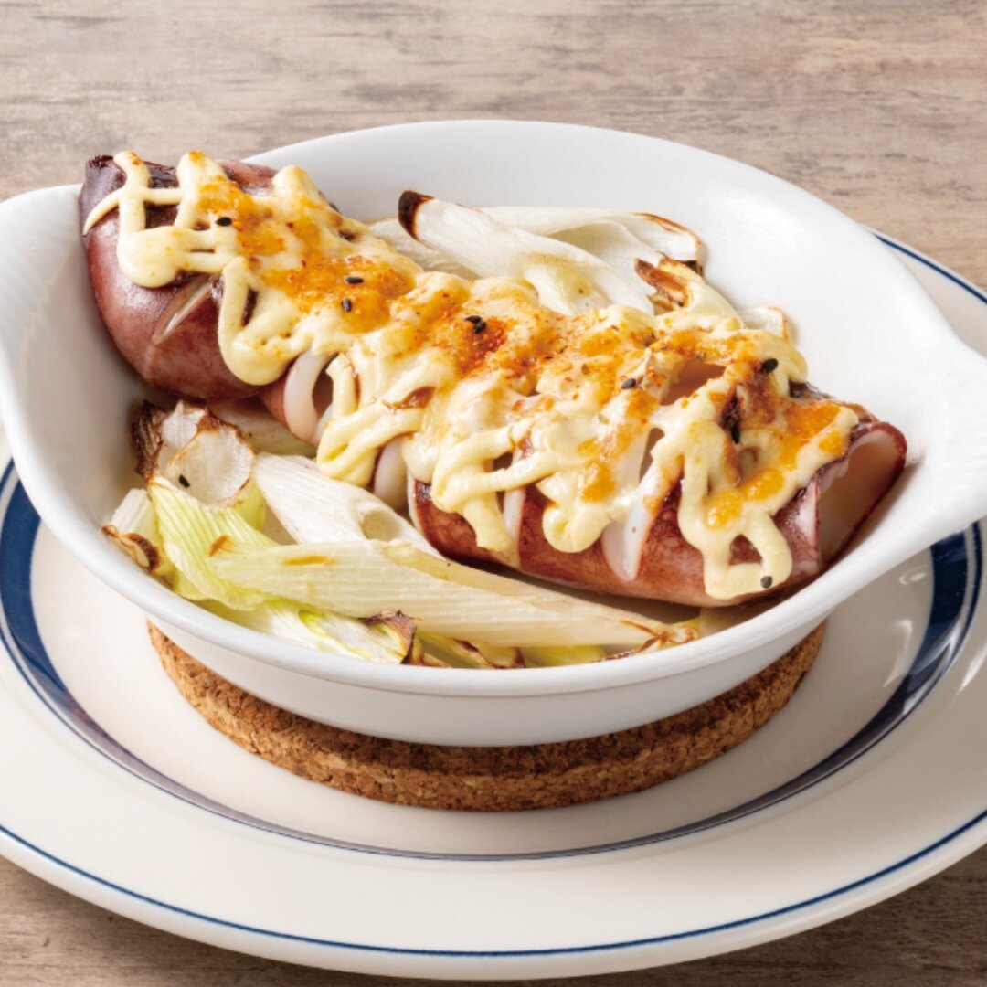 イカのもろみ香るマヨチーズ焼き