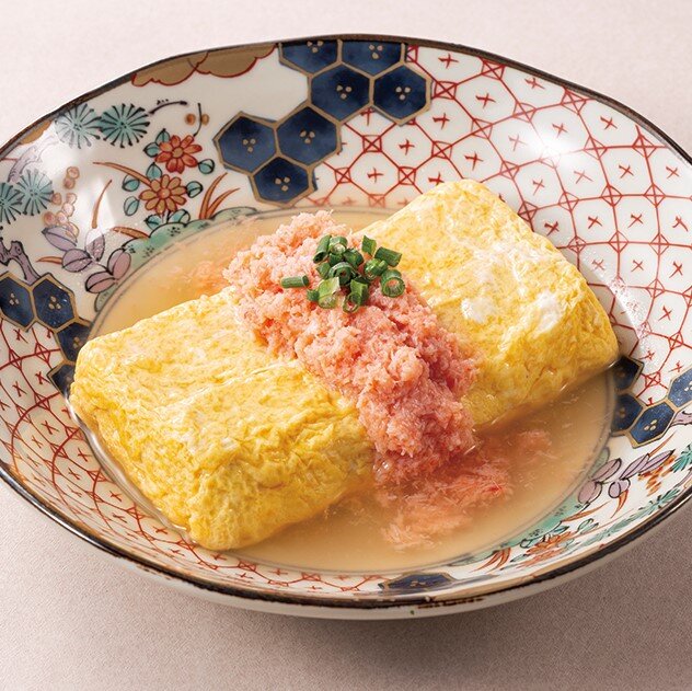 出汁巻き玉子 ~蟹餡かけ~