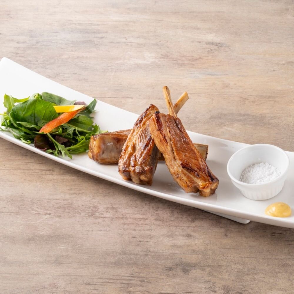 ラムスペアリブのグリル