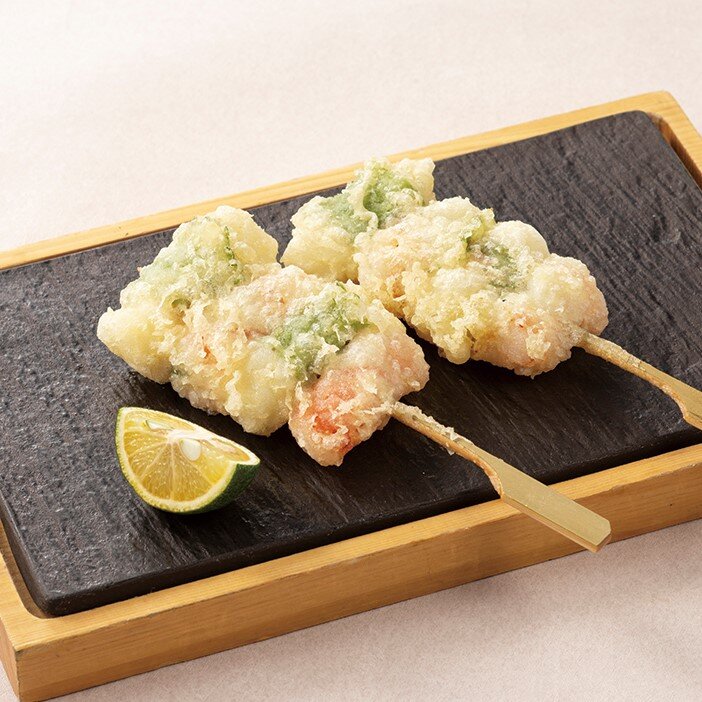おつまみ海老串天