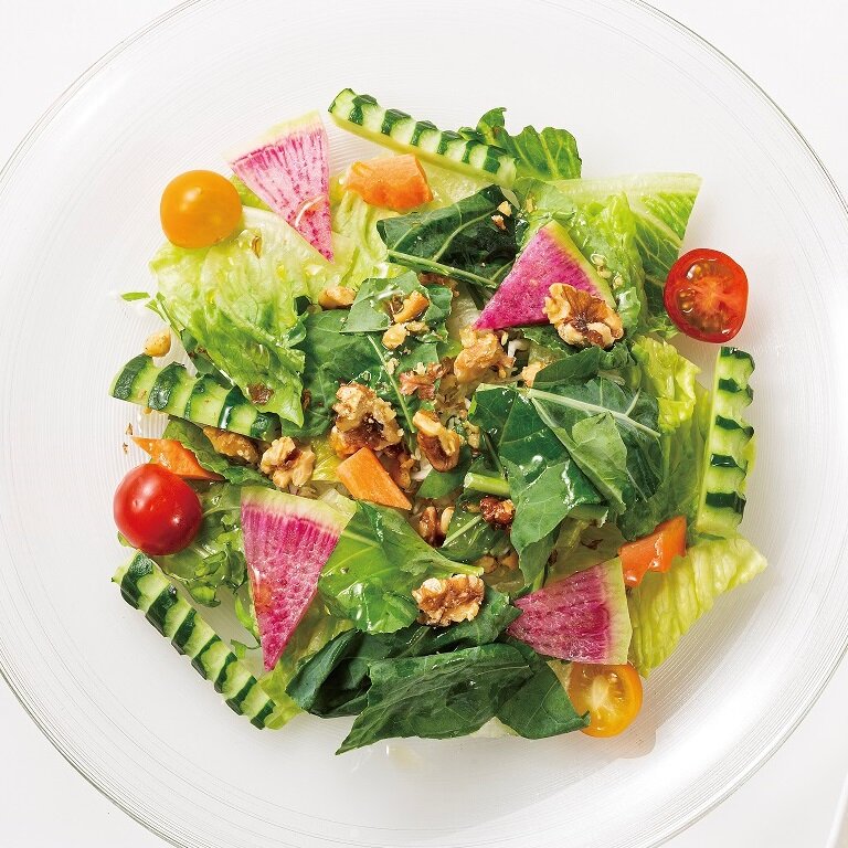 ”さっぱり”彩り野菜サラダ