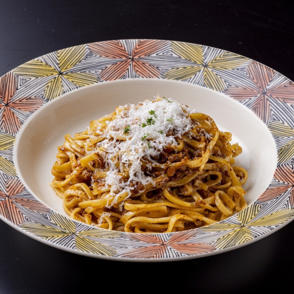 知多牛のボロネーゼパスタ