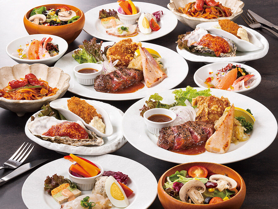 お料理は個人盛り~銀座ライオンのキングライオンコース ~