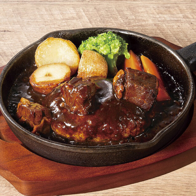 ビーフシチューハンバーグ