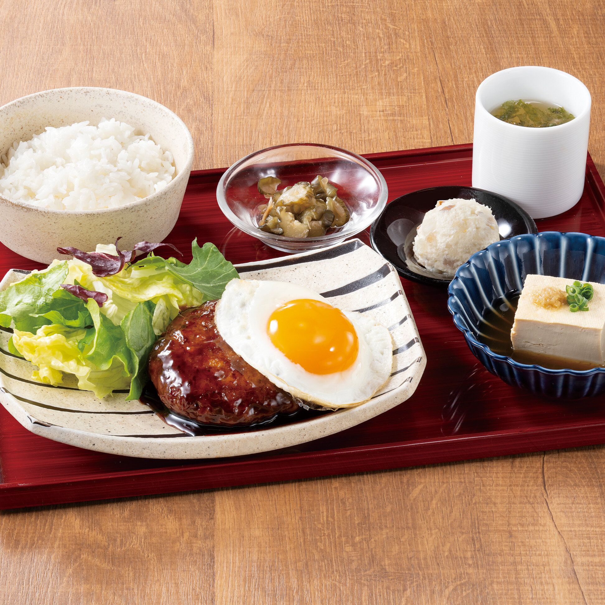 てりたまハンバーグ御膳