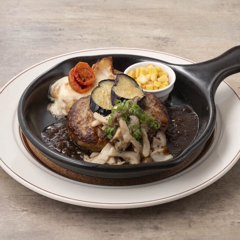 ビーフハンバーグ ≪和風きのこソース≫