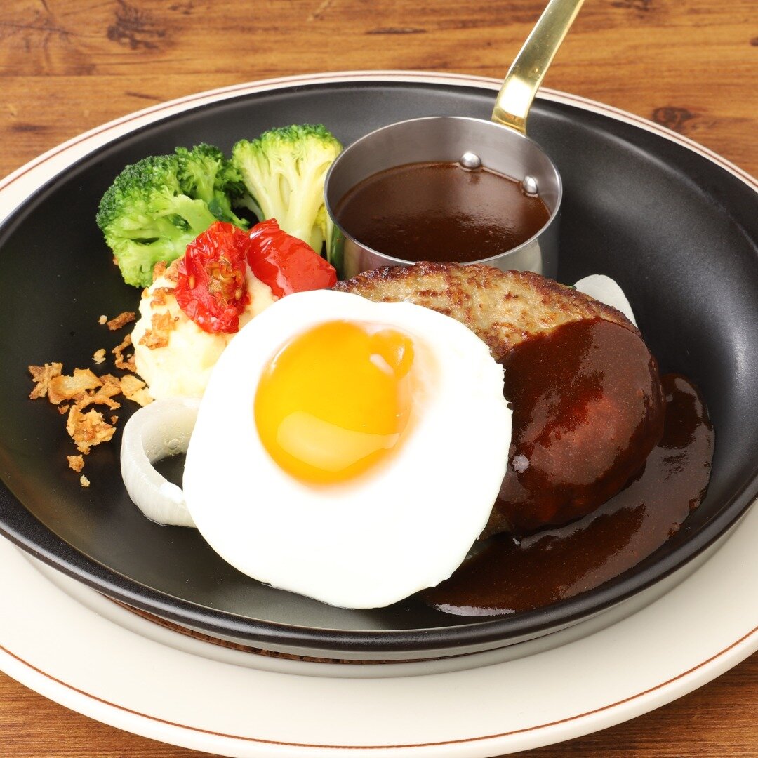 目玉焼きハンバーグ