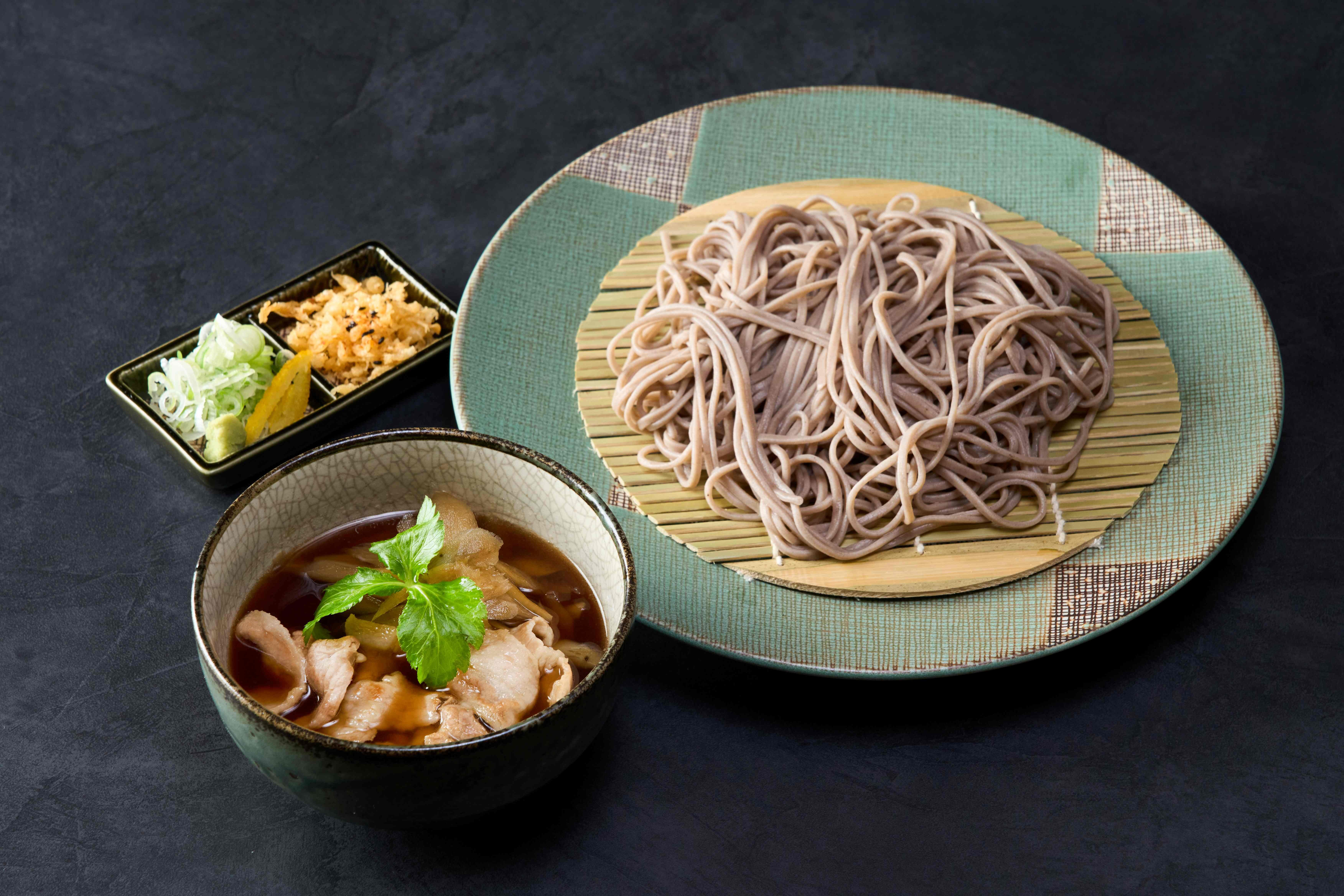 愛知みかわ豚の肉せいろ蕎麦