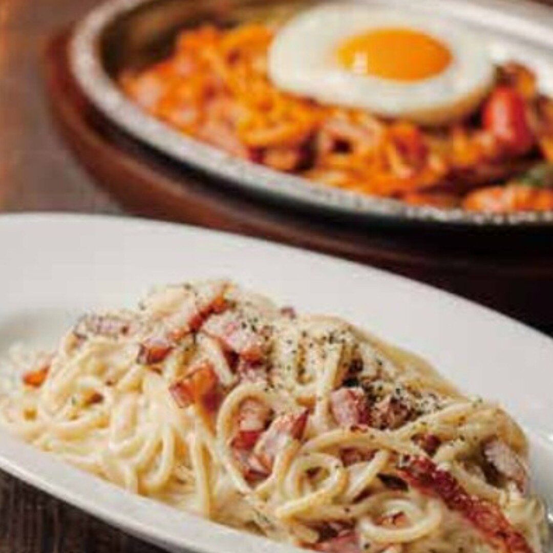 烏丸ボナーラ or 炒めスパゲティ「ナポリタン」