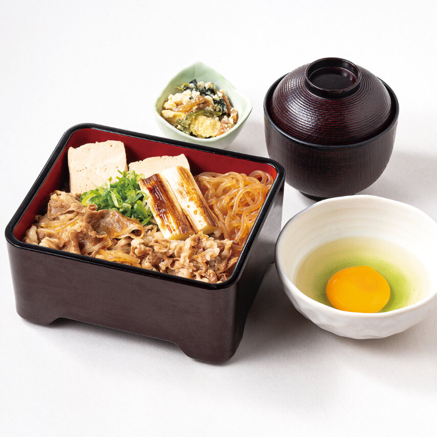 牛すき重御膳 1.450円円(税込)