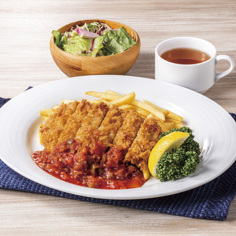 ポークカツレツ サルサソース