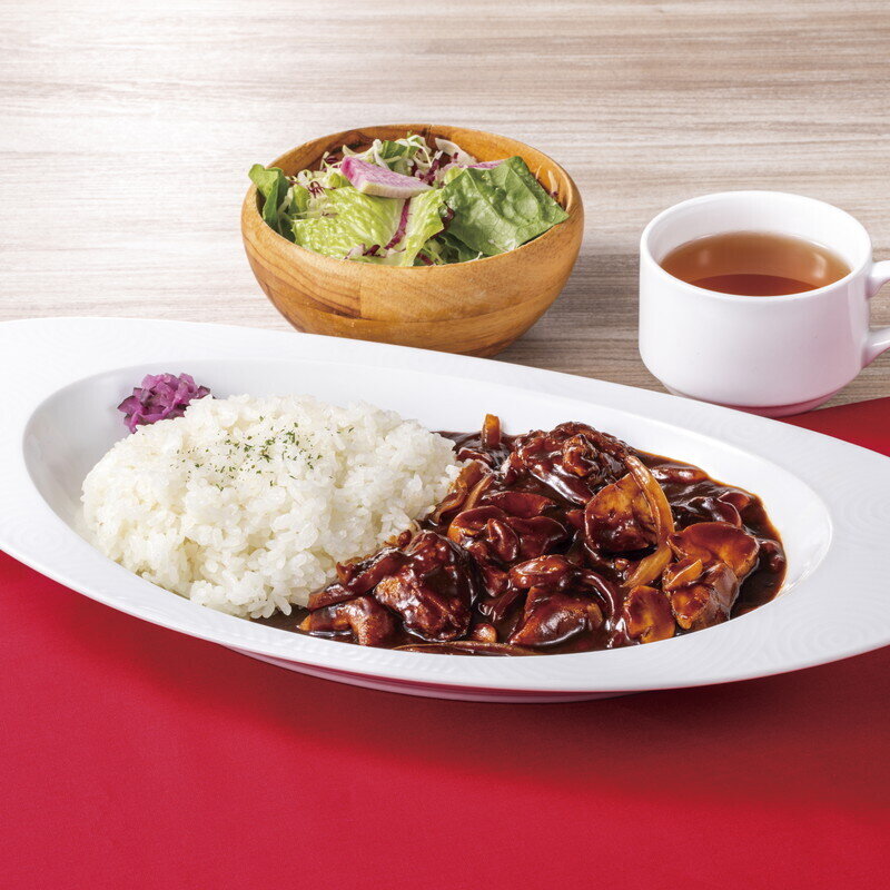 チキンストロガノフ風ライス