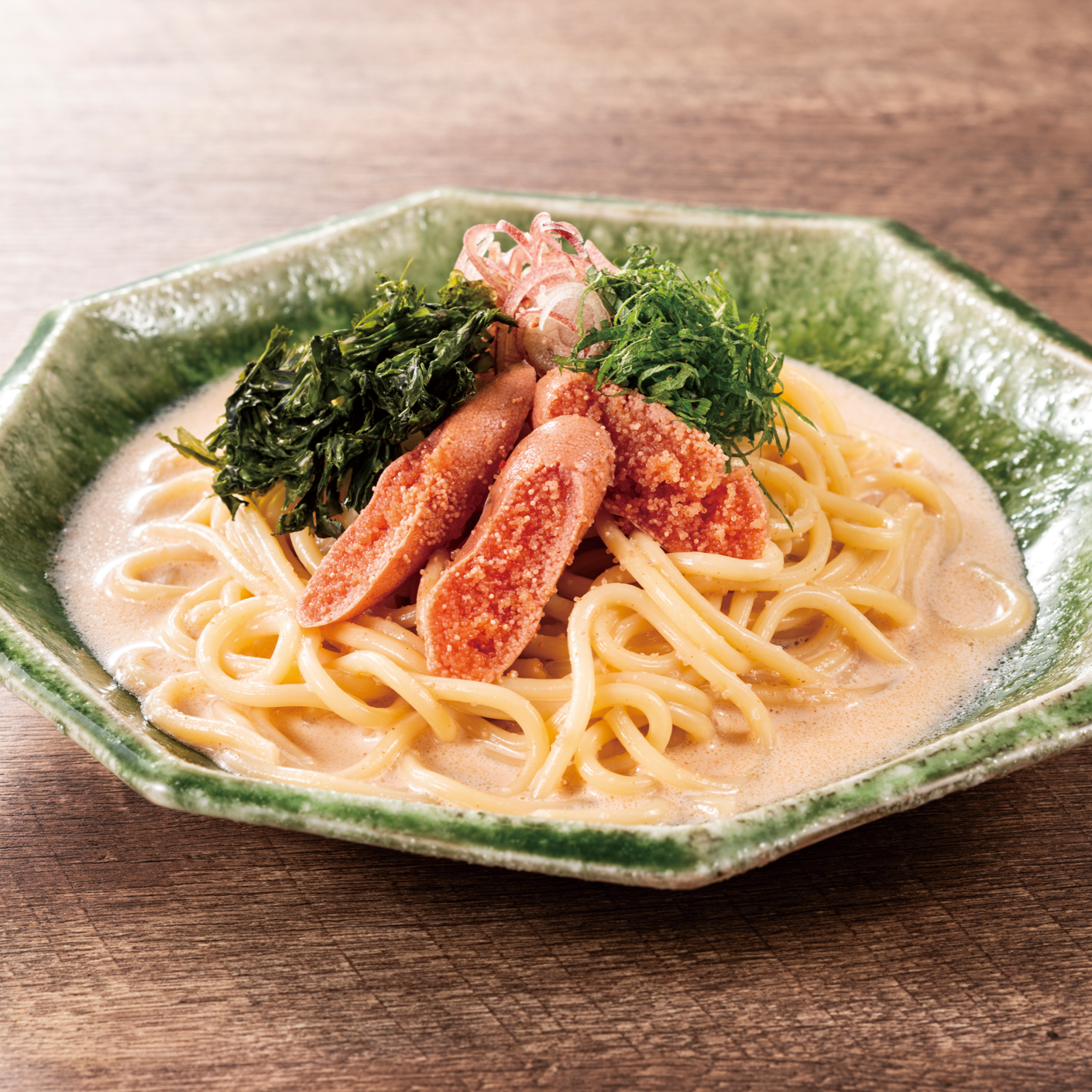 炙り明太子のクリームパスタ