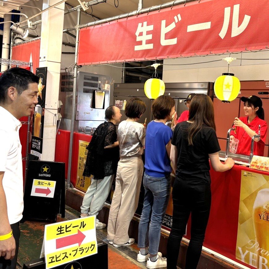 広島三越ライオンビヤガーデン