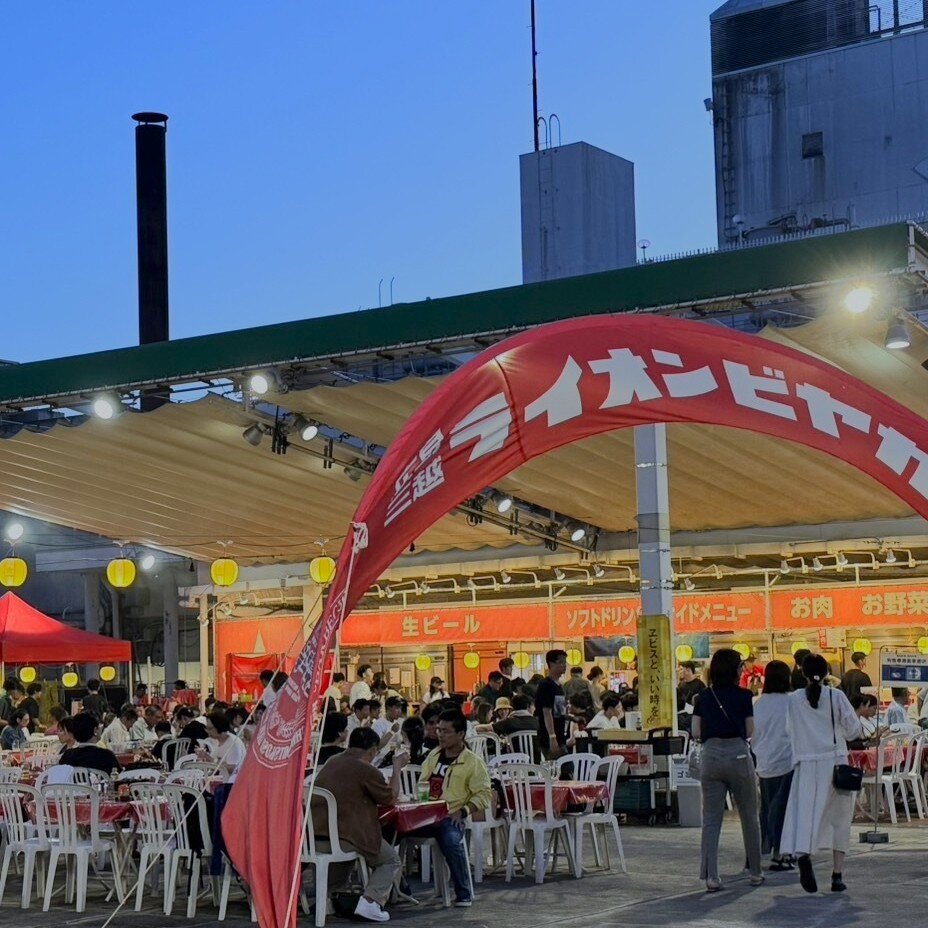広島三越ライオンビヤガーデン