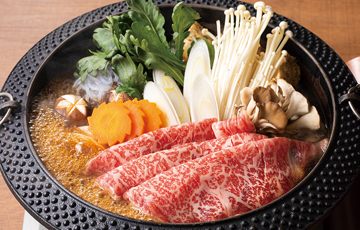 飛騨牛サーロインすき焼き肉